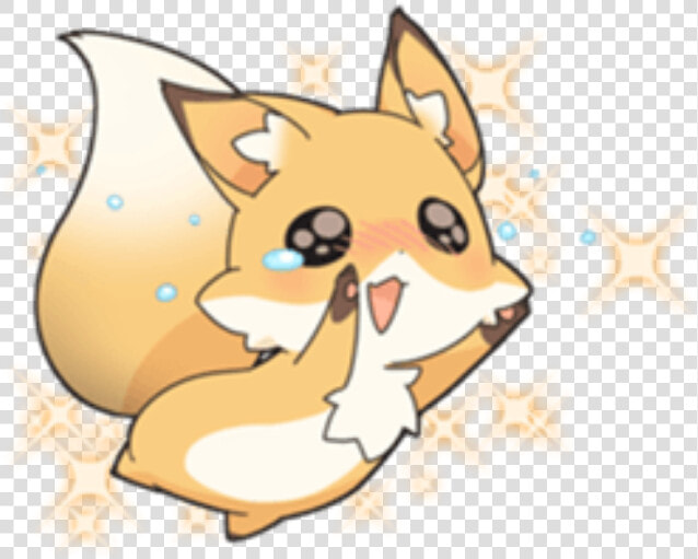 Transparent Cute Fox Png   Kawaii Fox Png  Png DownloadTransparent PNG