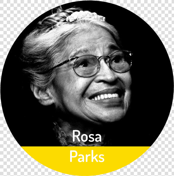 Mujeres Con Valor   Rosa Parks Black And White  HD Png DownloadTransparent PNG