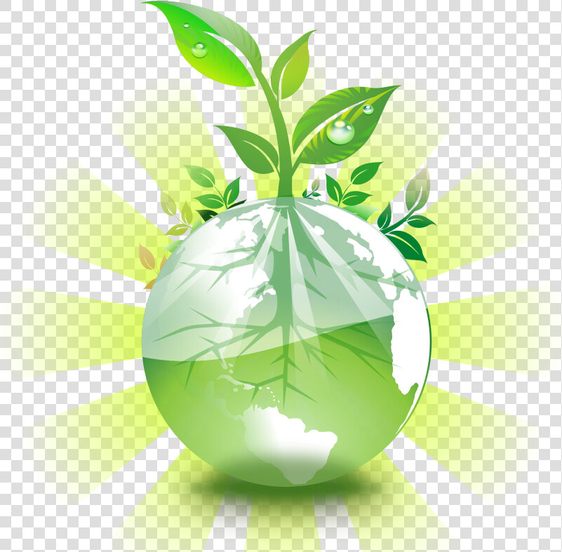 Environmental Eco Graphics Earth   Green Earth Png  Transparent PngTransparent PNG