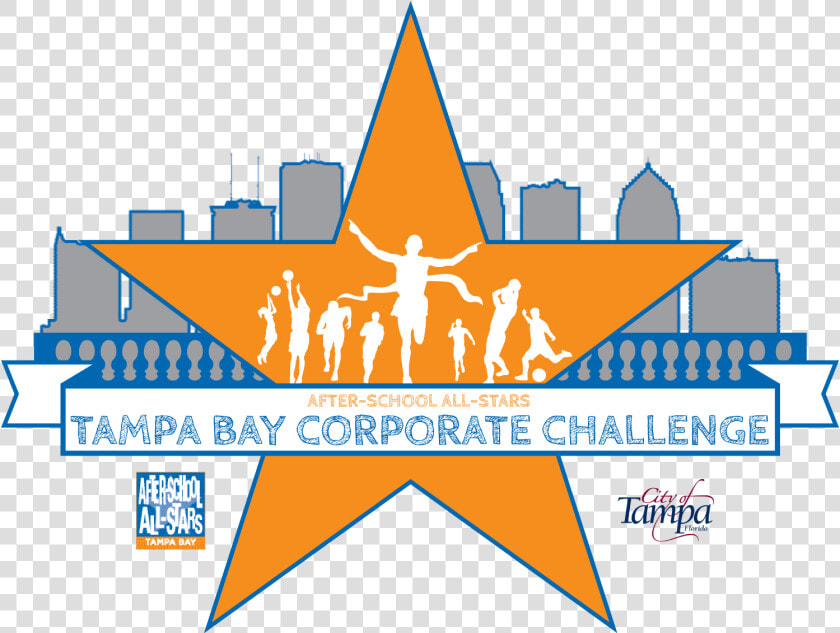 After School All Stars Tampa Logo   Tampa Bay Corporate Challenge  HD Png DownloadTransparent PNG