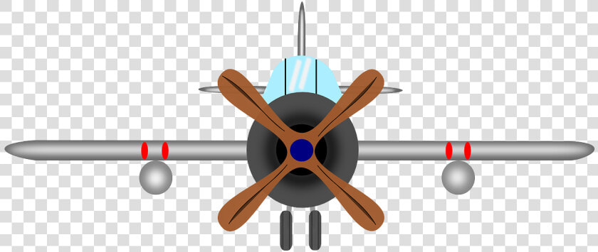 Aircraft Propeller Airplane Old Aeroplane   Plane With Propeller On Front  HD Png DownloadTransparent PNG