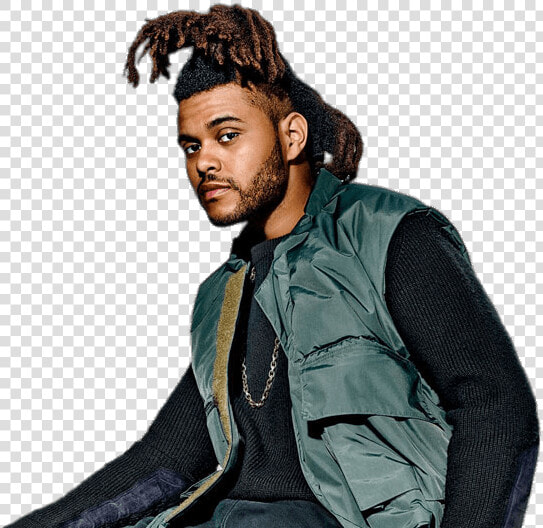 The Weeknd Posing   Weeknd Long Hair  HD Png DownloadTransparent PNG