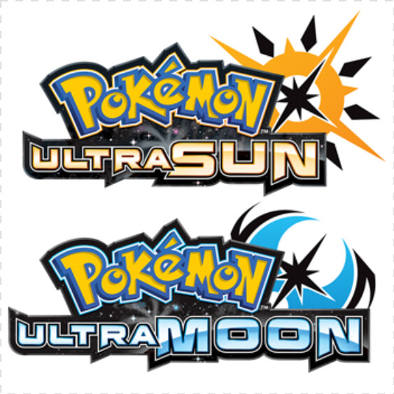 Pokemon Ultra Sun And Ultra Moon Title  HD Png DownloadTransparent PNG