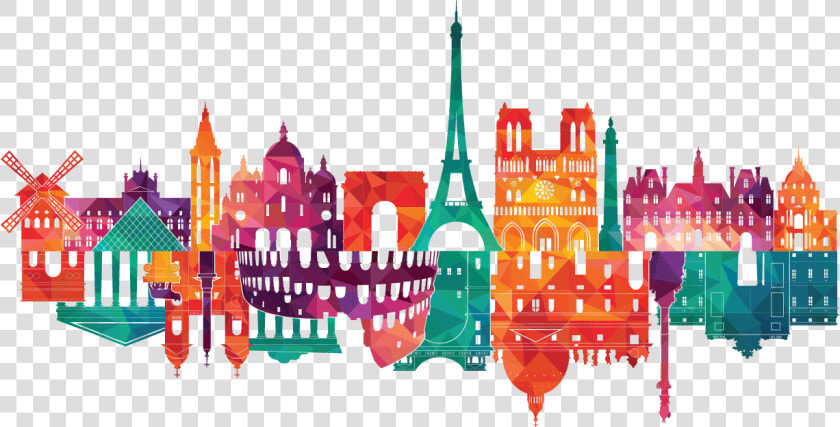 Paris Vs Rome   Paris Clipart Building Paris  HD Png DownloadTransparent PNG