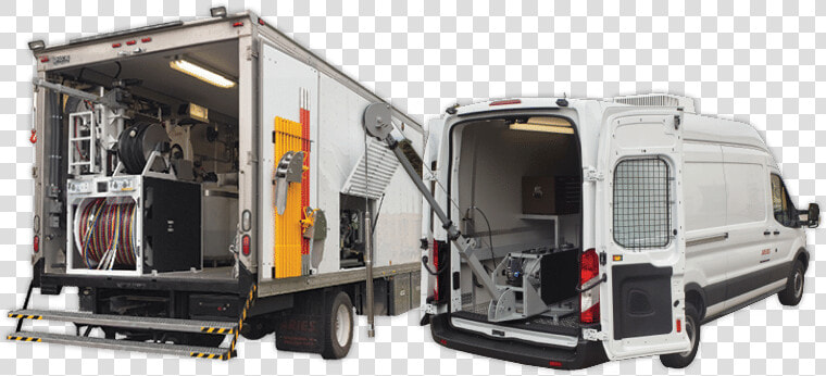 For High Cube Truck Page Water Well Grout Truck Combo   Trailer Truck  HD Png DownloadTransparent PNG