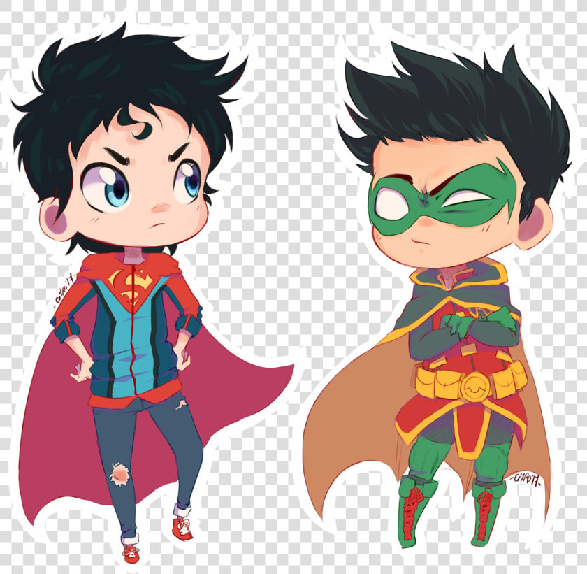 “ It’s Time For Robin And Superboy To Take A Stand   Cartoon  HD Png DownloadTransparent PNG