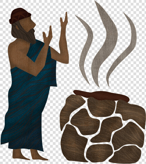 Noah Offering A Sacrifice  HD Png DownloadTransparent PNG