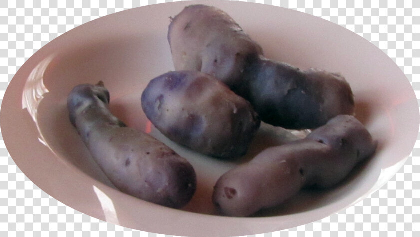 Plato De Papas Azules Hervidas   Fingerling Potato  HD Png DownloadTransparent PNG