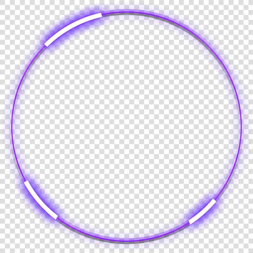  neon  round  purple  freetoedit  circle  frame  border   Transparent Neon Circle Png  Png DownloadTransparent PNG