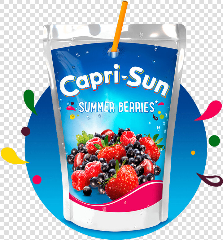 Capri sun Summer Berries   Capri Sun  HD Png DownloadTransparent PNG