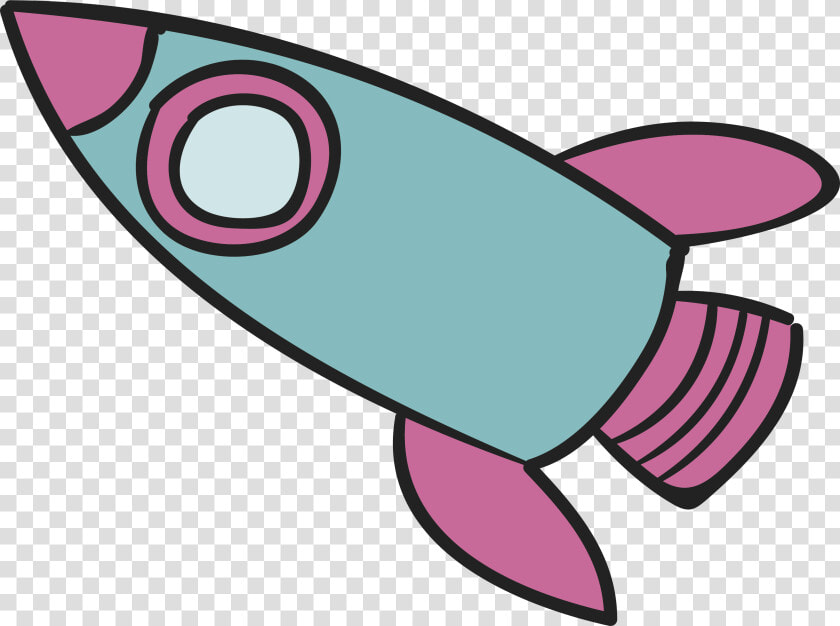 Clip Transparent Stock Clip Art Rocket   Pink Rocket Cartoon  HD Png DownloadTransparent PNG