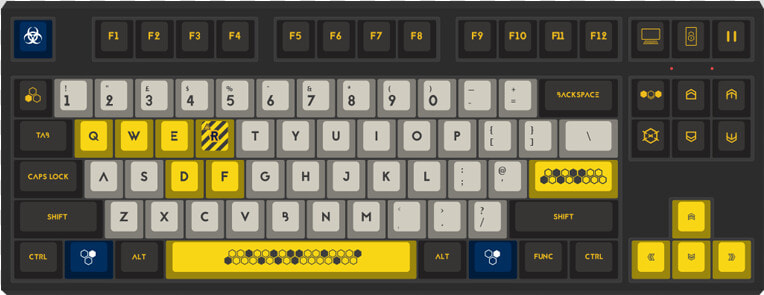 Wasd Keyboards Shelter By   Mechanical Keyboard Classic Mac  HD Png DownloadTransparent PNG