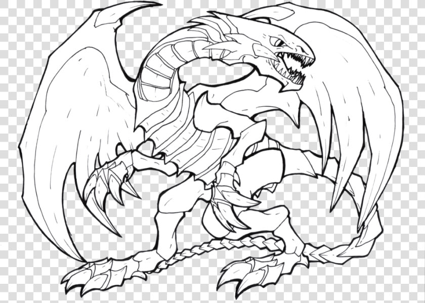 Blue Dragon Clipart Sky   Blue Eyes White Dragon Black And White  HD Png DownloadTransparent PNG