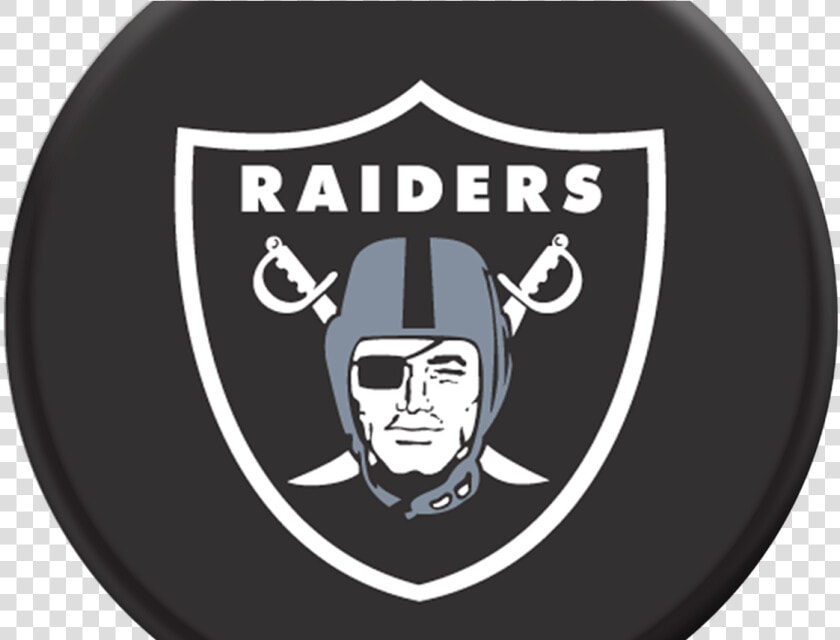 Nfl Oakland Raiders Logo Popsockets Grip   Oakland Raiders Logo Black  HD Png DownloadTransparent PNG