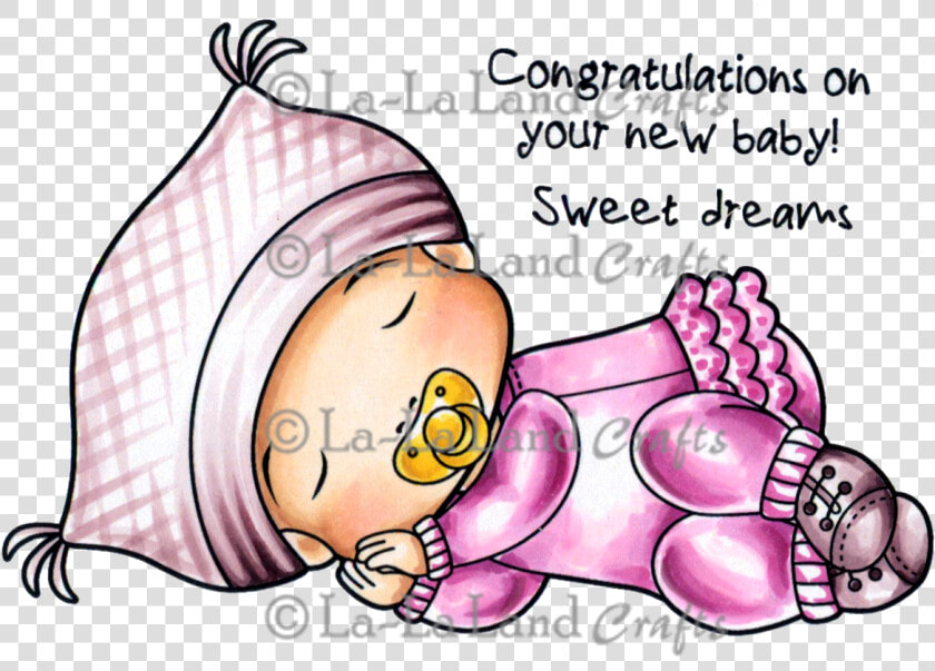 Sleeping Baby Marci Digi Stamp  HD Png DownloadTransparent PNG