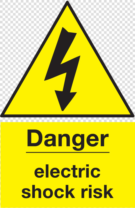 Caution Electric Shock3   Risk Of Electric Shock Sign Png  Transparent PngTransparent PNG