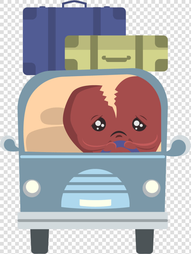 Viajando pasos Para Sanar Un Corazón Roto   Cartoon  HD Png DownloadTransparent PNG