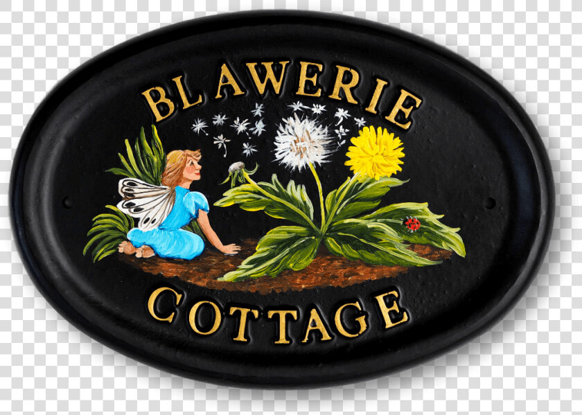 Dandelion  amp  Fairy House Sign   Camomile  HD Png DownloadTransparent PNG