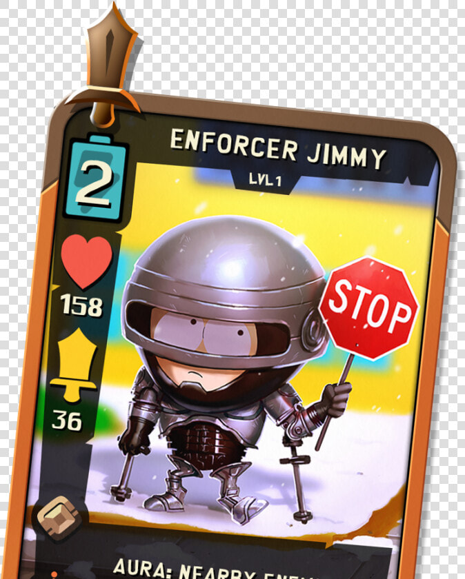 Collect And Upgrade Over 80 Unique Cards Featuring   South Park Phone Destroyer Jimmy  HD Png DownloadTransparent PNG