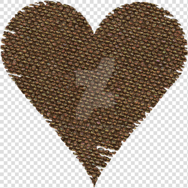 Burlap Heart Clipart By Cinnamoncoffeestudio On Deviantart   Heart  HD Png DownloadTransparent PNG