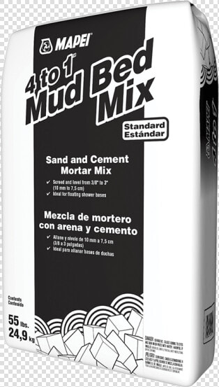 Mapei 4 To 1 Mud Bed Mix  HD Png DownloadTransparent PNG