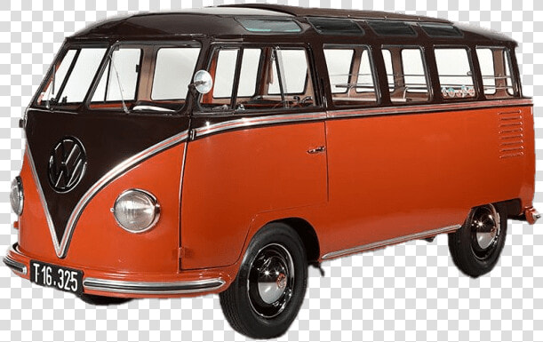 Red Volkswagen Camper Van   Volkswagen Hippie Van Model  HD Png DownloadTransparent PNG