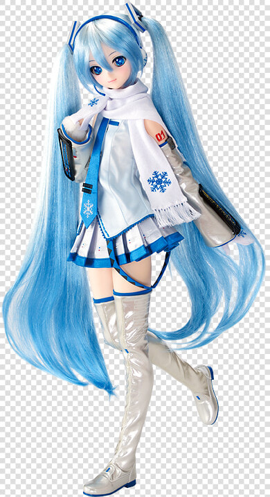 Dollfie Dream Hatsune Miku Snow  HD Png DownloadTransparent PNG