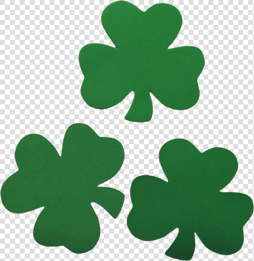 Free Green Shamrocks Cut From Fabric Png Image   Saint Patrick  39 s Day Clip Arts  Transparent PngTransparent PNG