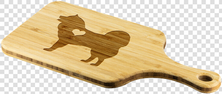 Samoyed Wood Cutting Board  Dog Wooden Kitchen Gift   Cutting Board  HD Png DownloadTransparent PNG