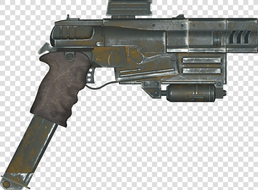 Transparent Vault 111 Png   10mm Gun Fallout 4  Png DownloadTransparent PNG