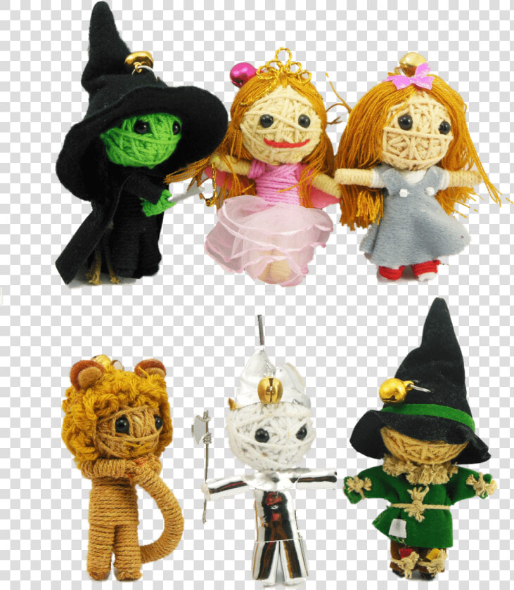 Wizard Of Oz Set Of Six   Wizard Of Oz Scarecrow Voodoo Doll  HD Png DownloadTransparent PNG