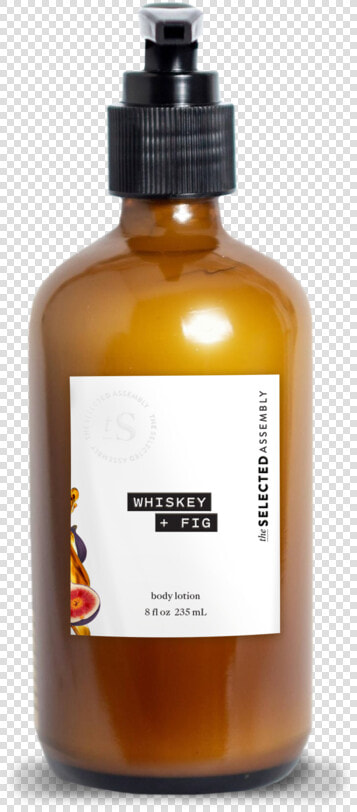 Tsa Whiskeyfig Bodylotion   Glass Bottle  HD Png DownloadTransparent PNG