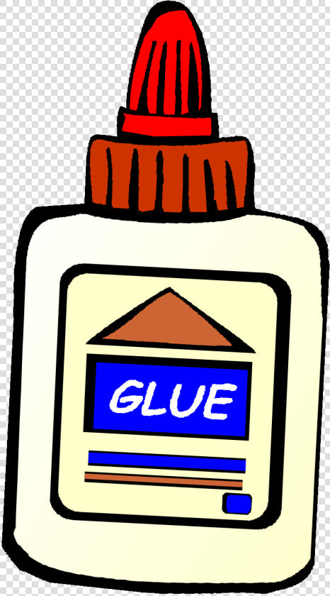 School Supplies Clipart Free   School Supplies Clipart Glue  HD Png DownloadTransparent PNG