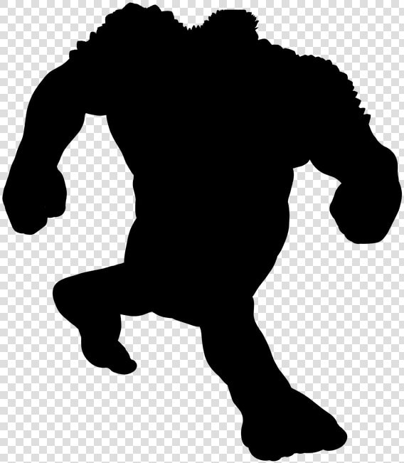 Silhouette  Troll  Ork  Say Gestalt  Mountain Spirit   Silueta De Trol Mostruo Png  Transparent PngTransparent PNG