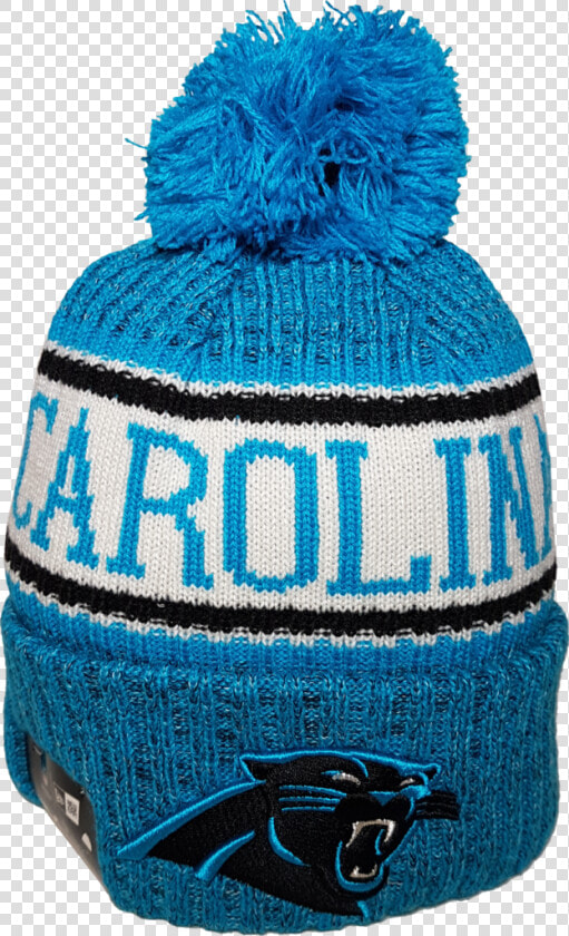 Carolina Panthers Nfl 18 Sideline Pom Toque More Than   Carolina Panthers  HD Png DownloadTransparent PNG