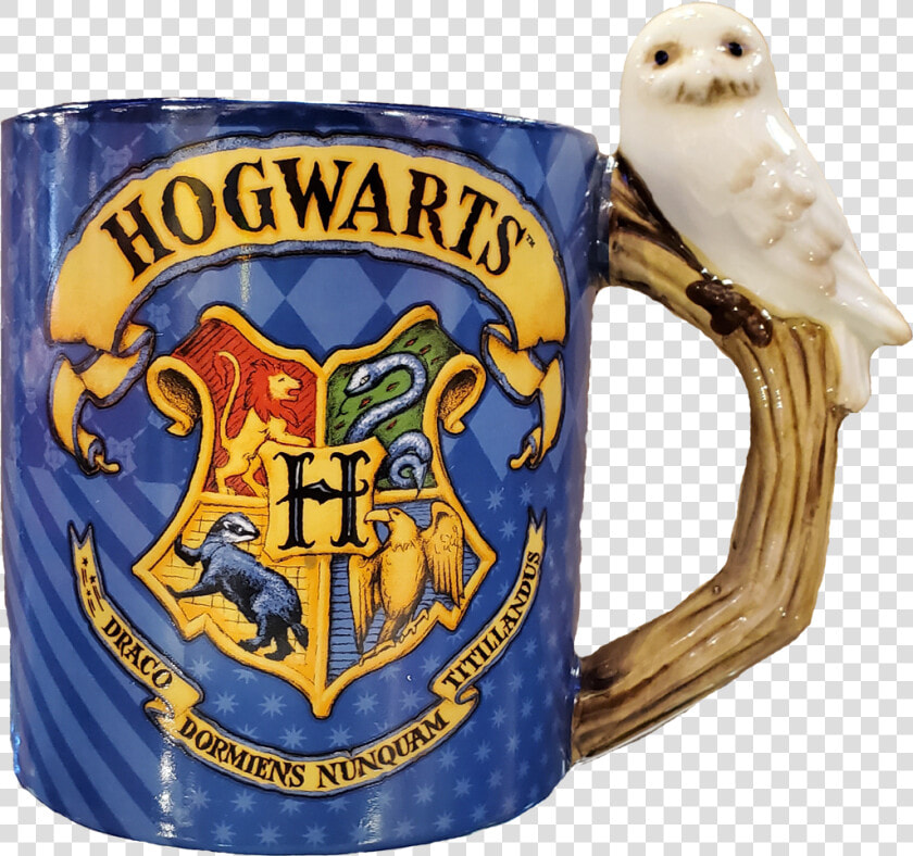 Harry Potter Hedwig Handle Mug   Hogwarts Motto In English  HD Png DownloadTransparent PNG