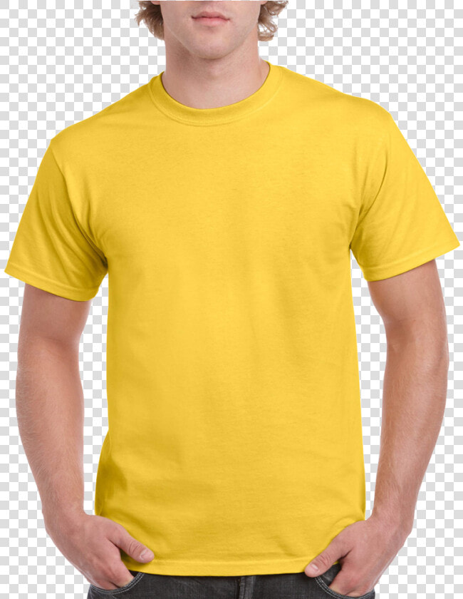 Full Color Shirts   Yellow T Shirt Plain  HD Png DownloadTransparent PNG