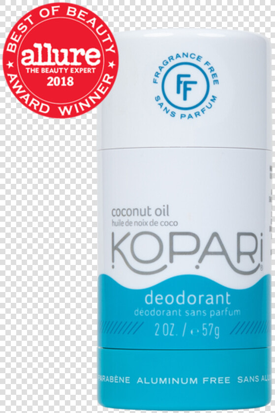 Coconut Oil Deodorant  Fragrance Free   Kopari Coconut Deodorant  HD Png DownloadTransparent PNG