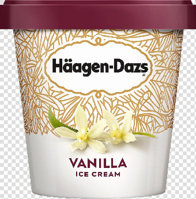 Vanilla Ice Cream Haagen Dazs  HD Png DownloadTransparent PNG