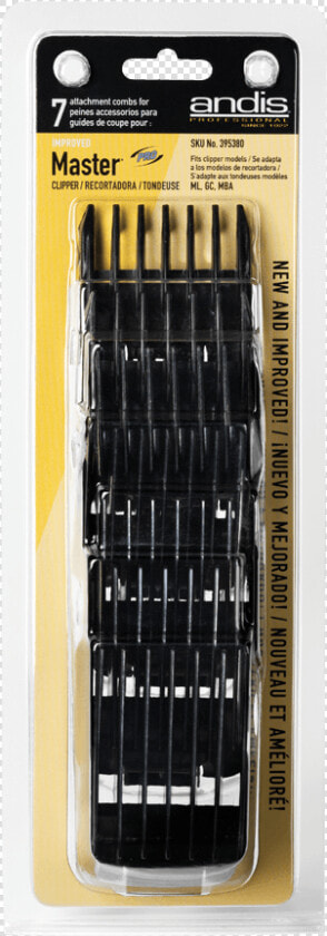 Snap On Blade Attachment Combs  7 Comb Set  HD Png DownloadTransparent PNG