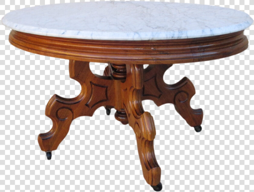 Clipart Table Table Top   Antique Wood And Marble Coffee Table  HD Png DownloadTransparent PNG