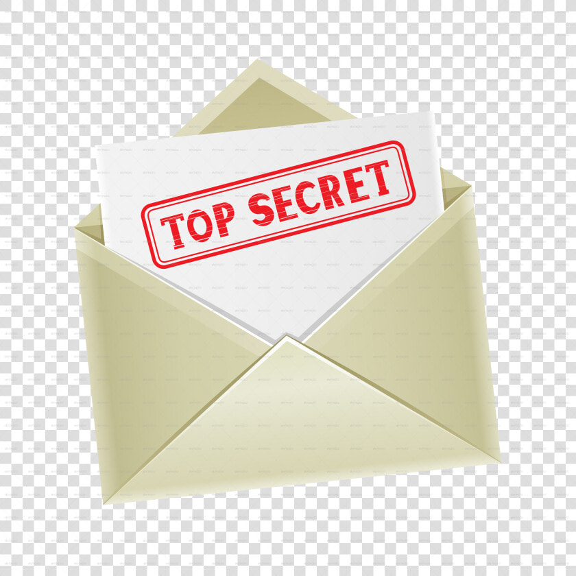 Envelope Transparent Top Secret Royalty Free Stock  HD Png DownloadTransparent PNG