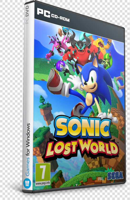 Sonic Lost World codex   Sonic Lost World Box Art  HD Png DownloadTransparent PNG