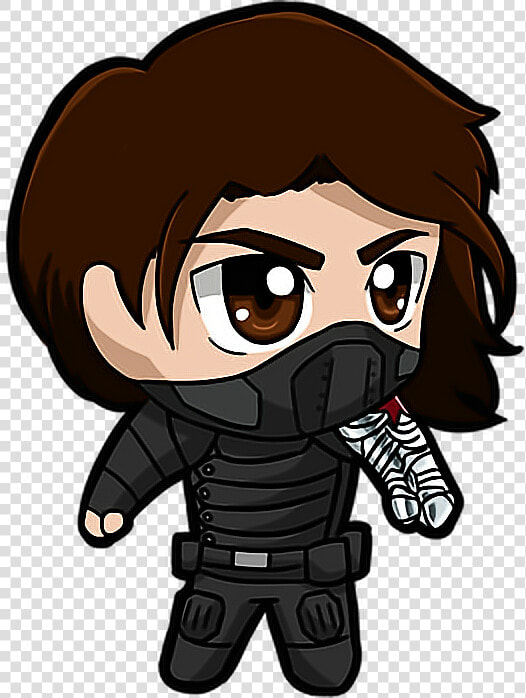  buckybarnes  bucky  wintersoldier  thewintersoldier   Cartoon Cute Captain America Drawing  HD Png DownloadTransparent PNG