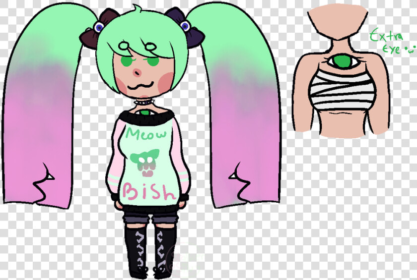 Pastel Goth Drawing   Gacha Pastel Goth Outfits  HD Png DownloadTransparent PNG