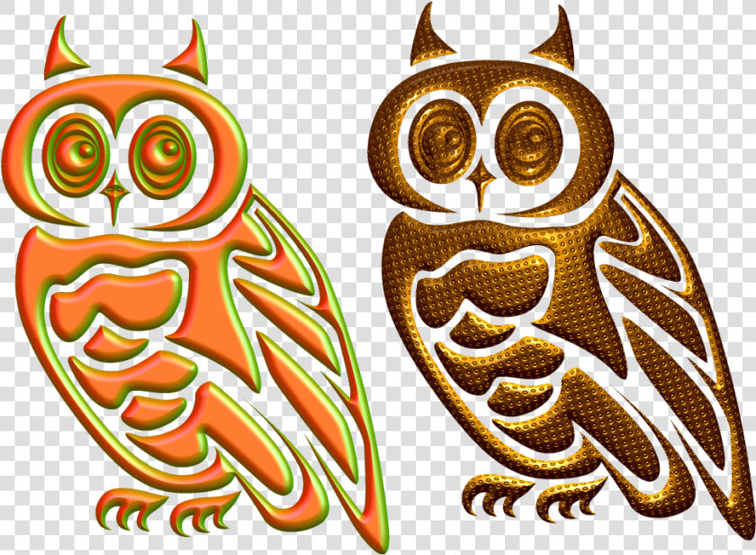 Golden Owl Png graphic Design Studies   Symbol Owl  Transparent PngTransparent PNG