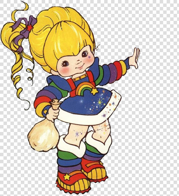  freetoedit  sticker  rainbowbrite  rainbow Brite  rainbow   Rainbow Brite  HD Png DownloadTransparent PNG