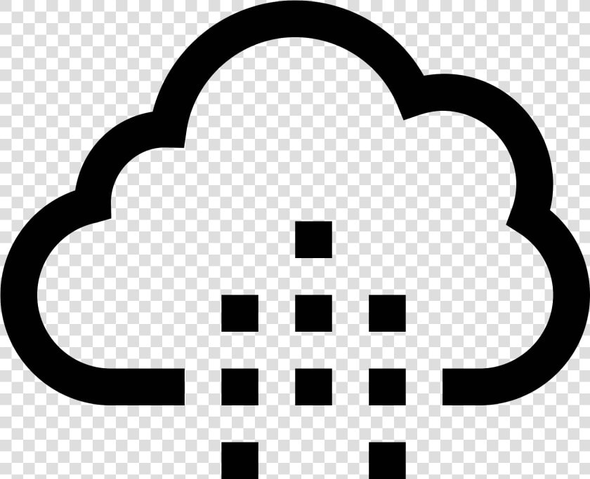 Moderate Rain Icon   Sad Cloud  HD Png DownloadTransparent PNG