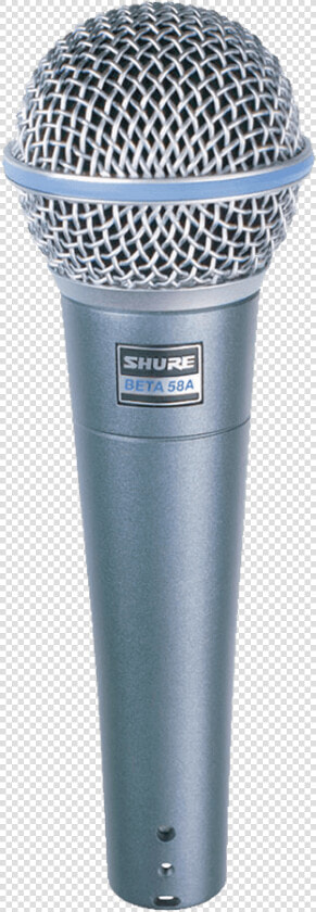 Shure Beta 58a Dynamic Vocal Microphone   Shure Beta 58a Amazon  HD Png DownloadTransparent PNG