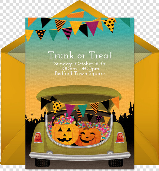 Trunk Or Treat Png  Transparent PngTransparent PNG